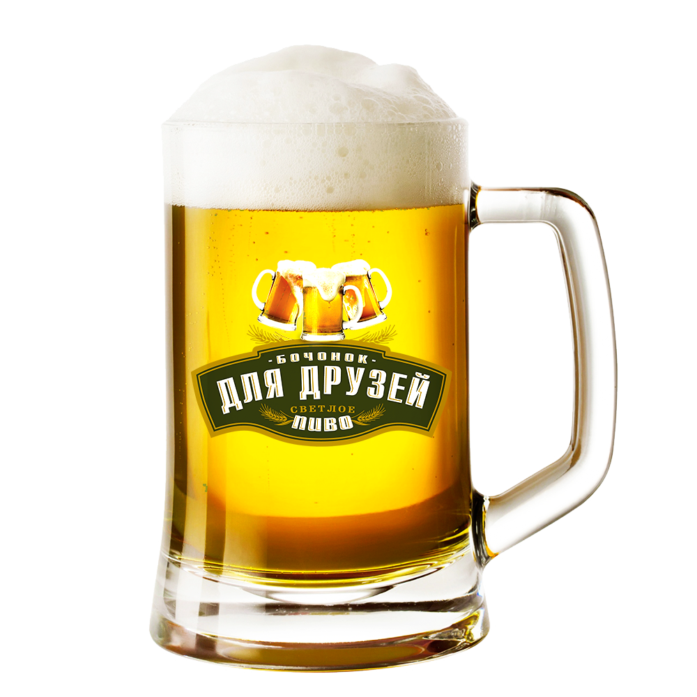 Пиво Светлое Бочонок для Друзей (Розлив 30/50)
