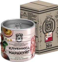 Сидр "Клубника Маракуя" (Розлив 30)