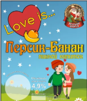 Алкогольный Напиток "Персик-Банан" (Розлив 30)